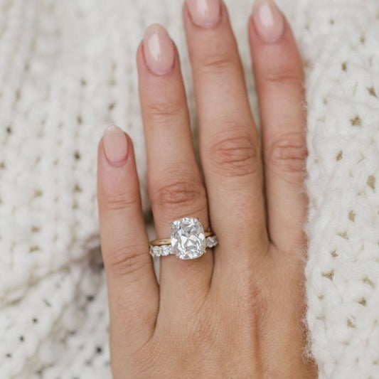 Cushion Cut Engagement Rings - Spero London