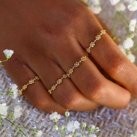 Flower Rings by JTV