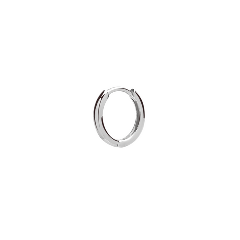 Sterling Silver Single Hoop Earring