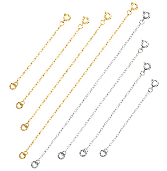 Sterling Silver 925 Necklace Extender – Spero London